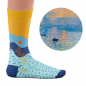 Preview: Socken Kunstwerke - Monet "Impression, Sonnenaufgang"